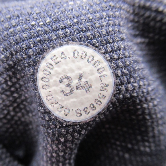 Lululemon Men's ABC Pant Slim *Tech Canvas 33" Heathered Deep Navy Size 34 - Picture 12 of 12